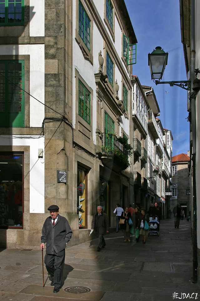 ulika v Santiago de Compostela