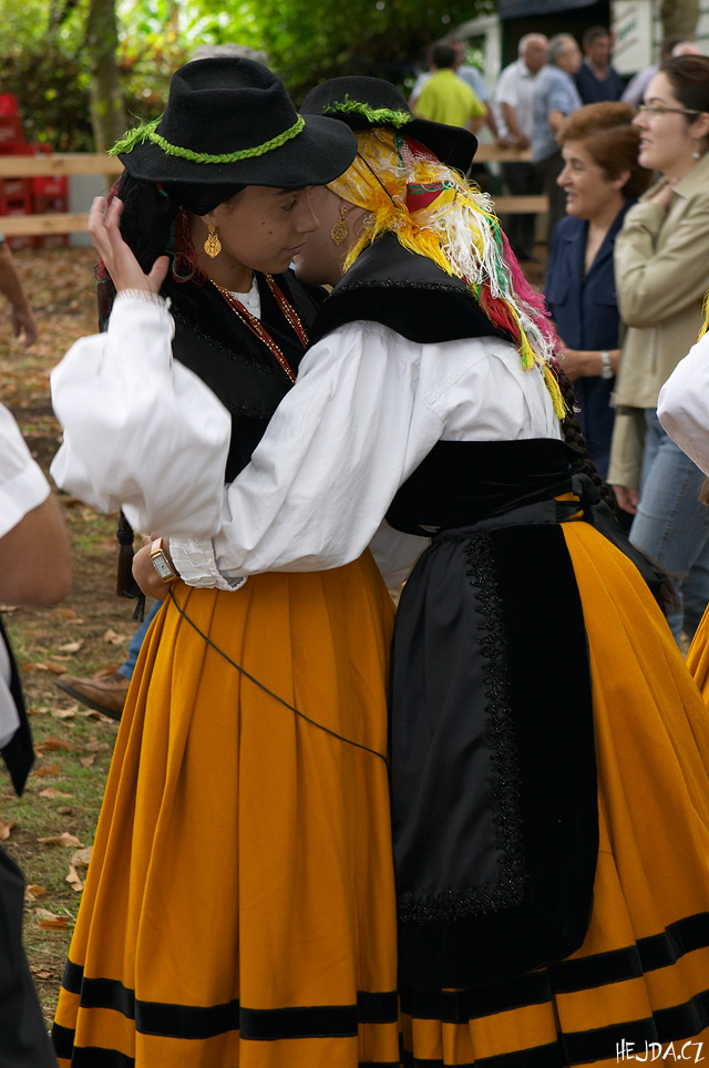 p��prava na vystoupen� - Sierra de Outes