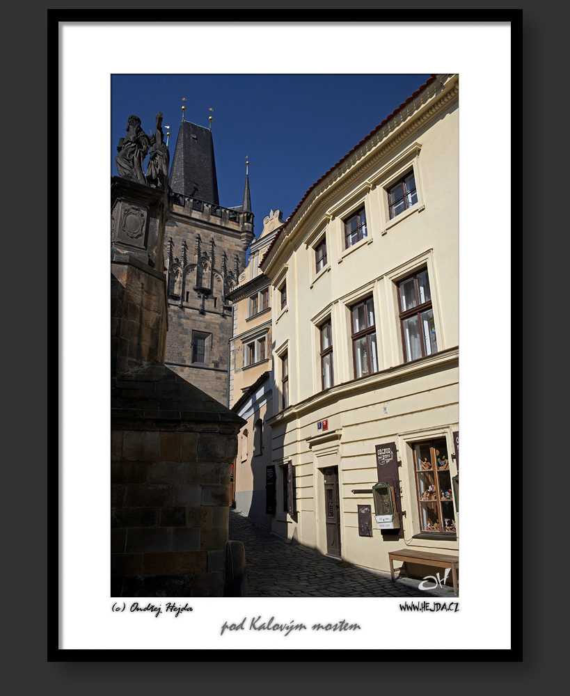 below Charles Bridge