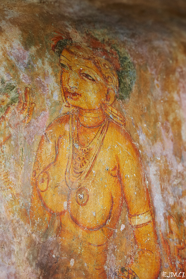 fresky - Sigiriya