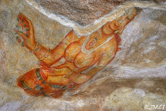 fresky - Sigiriya