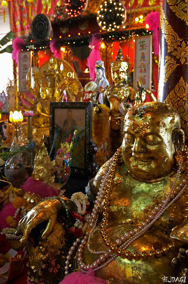budha ve Wat Phanan Choeng