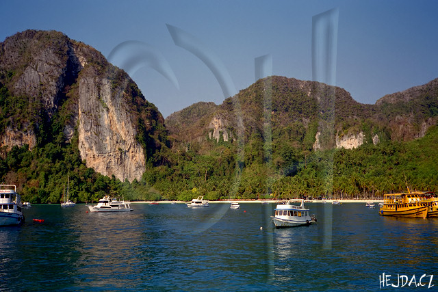 p��stav na Phi Phi